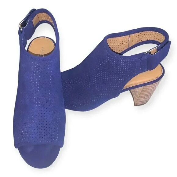 AEROSOLES High Impact Peep Toe Booties - Picture 1 of 4